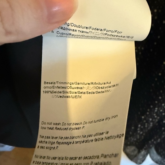 BOSS HUGO BOSS Elegant Black Polka Dot Dress 8 - Picture 5 of 5